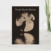 Indische Inspirierte Herbstsonnnachfrage Karte (Vorderseite)