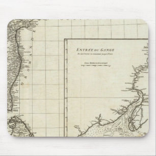 Indische Karte Mousepad