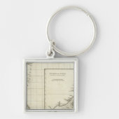 Indische Karte Schlüsselanhänger (Vorne)