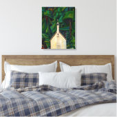 Indische Kirche | Emily Carr | Leinwanddruck (Insitu (Schlafzimmer))