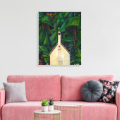 Indische Kirche | Emily Carr | Leinwanddruck (Insitu (Wohnzimmer))