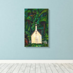Indische Kirche   Emily Carr   Leinwanddruck