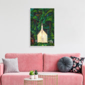 Indische Kirche | Emily Carr | Leinwanddruck (Insitu (Wohnzimmer))