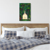 Indische Kirche | Emily Carr | Leinwanddruck (Insitu (Schlafzimmer))