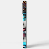 Indische Krieger- und Wolfsinspektionen Case-Mate iPhone Hülle (Rückseite / Links)