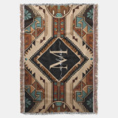 Indische Kultur Boho Style Decke (Vorderseite Vertikal)