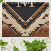 Indische Kultur Boho Style Geschirrtuch (Gefaltet)