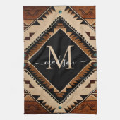 Indische Kultur Boho Style Geschirrtuch (Vertikal)