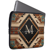 Indische Kultur Boho Style Laptopschutzhülle (Vorne Rechts)