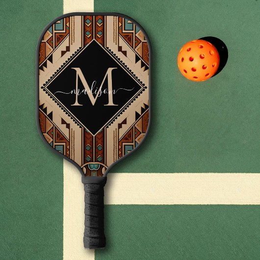 Indische Kultur Boho Style Pickleball Schläger
