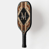 Indische Kultur Boho Style Pickleball Schläger (Links)