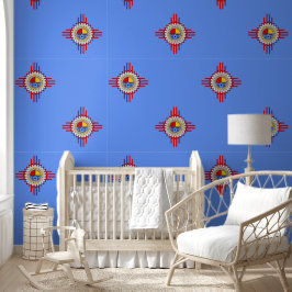 Indische Kultur - Kachina Zia Symbol 1 Tapete