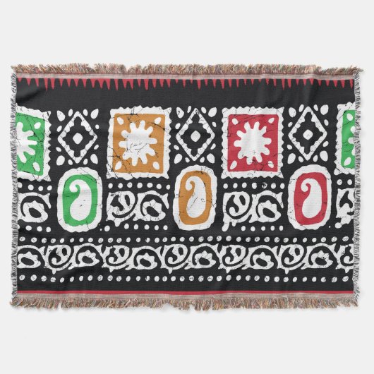 Indische Kultur: Traditionelles Kunstdesign Decke (Vorderseite)