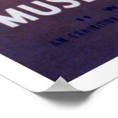 Indische Kunst in Amerika 1936 WPA Poster (Ecke)