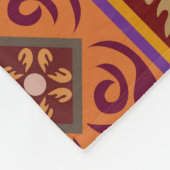 Indische Künste, mega nahtloses kreatives Set. Fleecedecke (Ecke)