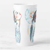 Indische Lady Art Tasse (Vorderseite)