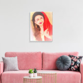 Indische Lady-Malerei Leinwanddruck (Insitu (Wohnzimmer))