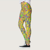Indische Leggings abstrakter Kunst (Links)