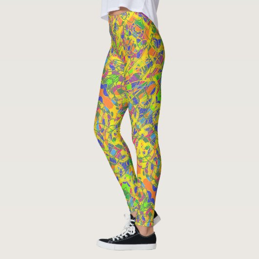 Indische Leggings abstrakter Kunst (Links)