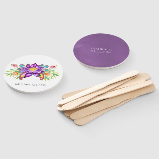 Indische Lotus-Blume Fächer (Non-assembled)