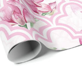 Indische Lotus-Blume Geschenkpapier (Rolleneckpunkt)