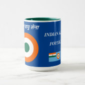 Indische Luftwaffe RoundelMug Tasse (Zentrum)
