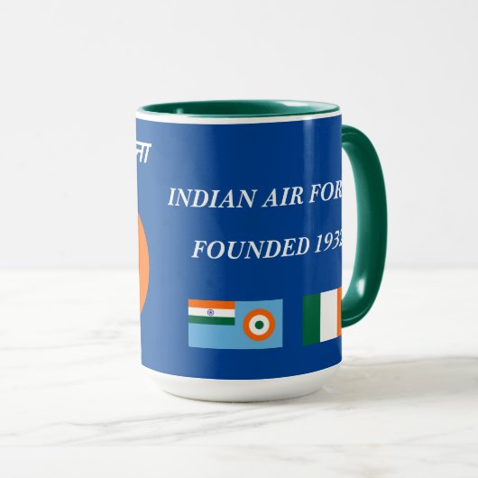 Indische Luftwaffe RoundelMug Tasse (VorderseiteRechts)