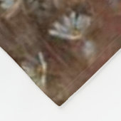 INDISCHE MÄDCHEN und WOLF Fleece-Decken Fleecedecke (Ecke)