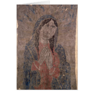 Indische Malerei Fell des Pueblos von Madonna,