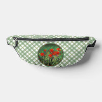 Indische Malerei mit Pinsel Original Wildblume Art