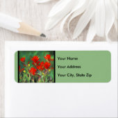 Indische Malerei mit Pinsel - Originelle Blume (Insitu)