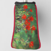 Indische Malerei mit Pinsel - Originelle Blume Golf Headcover (Rotieren 90)