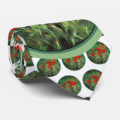 Indische Malerei mit Pinsel - Originelle Blume Krawatte (Gerollt)