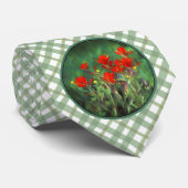 Indische Malerei mit Pinsel - Originelle Blume Krawatte (Gerollt)