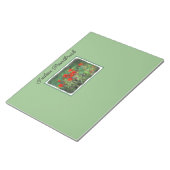 Indische Malerei mit Pinsel - Originelle Blume Notizblock (angewinkelt)
