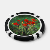 Indische Malerei mit Pinsel - Originelle Blume Pokerchips (Einzeln)