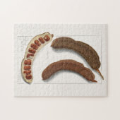 Indische Malerei Tamarind (Tamarindus Indica) Puzzle (Horizontal)