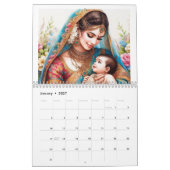 indische Mamas Kalender (Jan 2027)