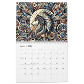 Indische Mandalas Kalender (Mär 2026)