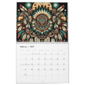 Indische Mandalas Kalender (Feb 2027)