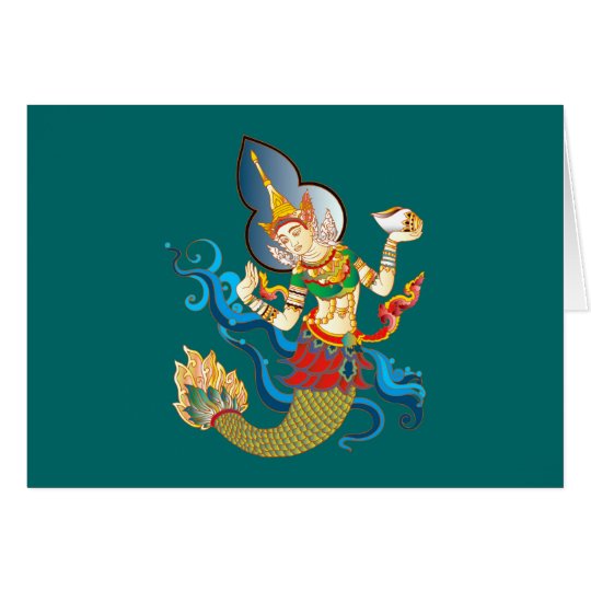 indische Meergöttin indian sea goddess Karte