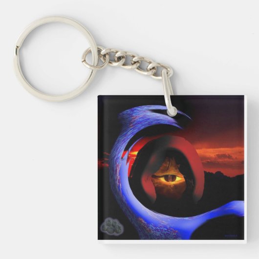 indische Meile Schlüsselanhänger (Vorderseite)