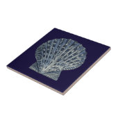 Indische Muscheln VIII Fliese (Seite)