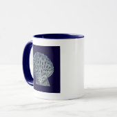 Indische Muscheln VIII Tasse (Vorderseite Links)