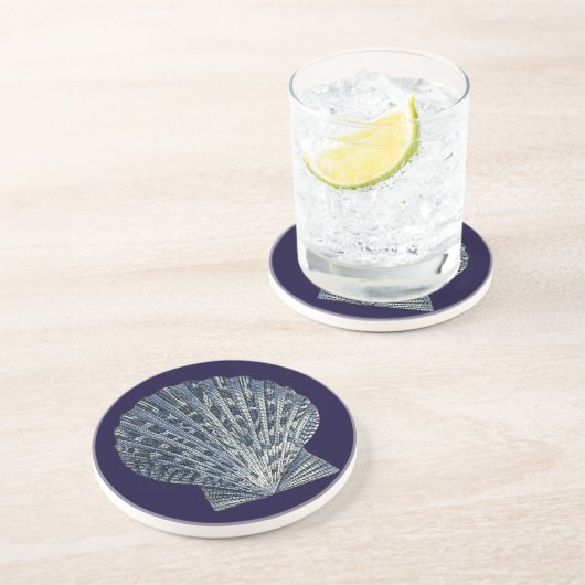 Indische Muscheln VIII Untersetzer (Seite)