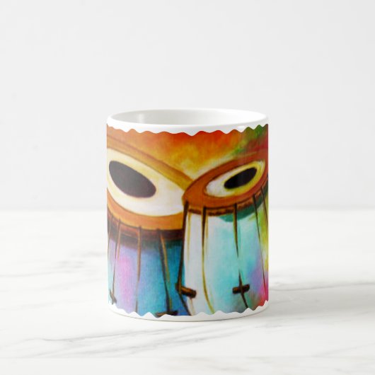 Indische Musikinstrumente - Tabla Kaffeetasse (Mittel)