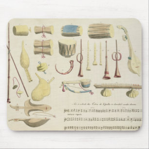 Indische Musikinstrumente, überziehen 23 von Mousepad