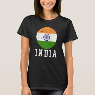 Indische Nationalflagge T-Shirt