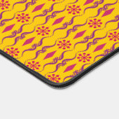 Indische Ornamente Schreibtischunterlage (Ecke)