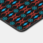 Indische Ornamente Schreibtischunterlage (Ecke)